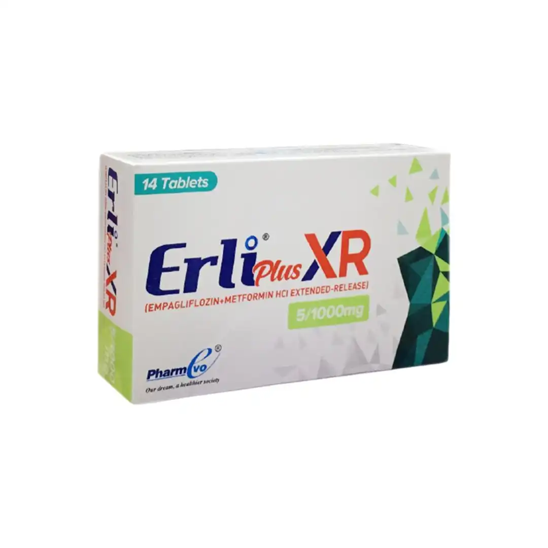 Erli Plus Xr Tablets 12.5mg/1000mg